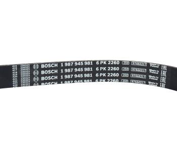 1 299 р. Ремень приводной поликлиновой 6PK2260 MERCEDES C (W203,W204),E (W211,S211) BOSCH BOSCH 1987945981 BOSCH 1987945981  с доставкой в г. Кемерово. Увеличить фотографию 4