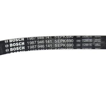 889 р. Ремень приводной поликлиновой 5PK690 PEUGEOT 605 (89-00) BOSCH BOSCH 1987946141  с доставкой в г. Кемерово. Увеличить фотографию 4