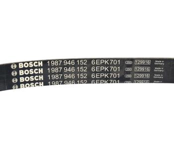 1 699 р. Ремень приводной поликлиновой 6PK701E BOSCH BOSCH 1987946152 BOSCH 1987946152  с доставкой в г. Кемерово. Увеличить фотографию 4