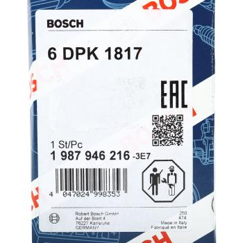 5 289 р. Ремень приводной поликлиновой 6DPK1817 BMW 1 (E81,E87),3 (E90),X3 (E83) BOSCH BOSCH 1987946216 BOSCH 1987946216  с доставкой в г. Кемерово. Увеличить фотографию 5