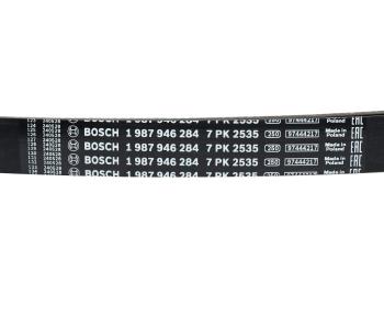 2 499 р. Ремень приводной поликлиновой 7PK2535 VW Phaeton (02-) BOSCH BOSCH 1987946284  с доставкой в г. Кемерово. Увеличить фотографию 4