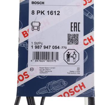 1 599 р. Ремень приводной поликлиновой 8PK1612 КАМАЗ-5490 BOSCH BOSCH 1987947054  с доставкой в г. Кемерово. Увеличить фотографию 3