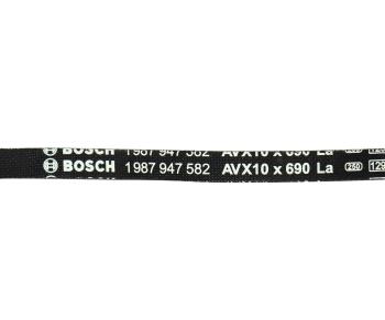 569 р. Ремень приводной клиновой 10X690 BOSCH BOSCH 1987947582 BOSCH 1987947582  с доставкой в г. Кемерово. Увеличить фотографию 4