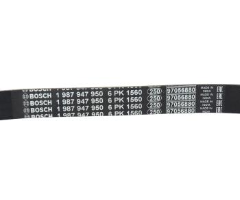 999 р. Ремень приводной поликлиновой 6PK1560 BOSCH BOSCH 1987947950 BOSCH 1987947950  с доставкой в г. Кемерово. Увеличить фотографию 4