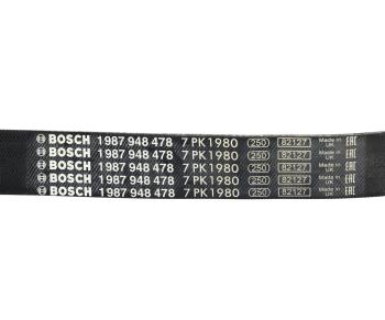 1 499 р. Ремень приводной поликлиновой 7PK1980 BOSCH BOSCH 1987948478 BOSCH 1987948478  с доставкой в г. Кемерово. Увеличить фотографию 4