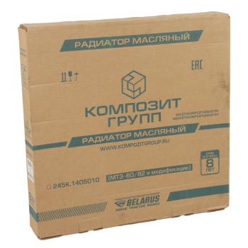 6 399 р. Радиатор масляный МТЗ-80,82 алюминиевый КОМПОЗИТ КОМПОЗИТ 245к.1405010  с доставкой в г. Кемерово. Увеличить фотографию 6