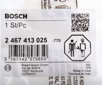 6 449 р. Клапан VW AUDI SEAT SKODA перепускной ТНВД BOSCH BOSCH 2467413025  с доставкой в г. Кемерово. Увеличить фотографию 3