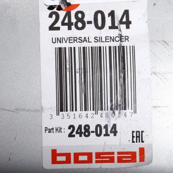 6 999 р. Глушитель универсальный средняя часть BOSAL BOSAL 248-014  с доставкой в г. Кемерово. Увеличить фотографию 3