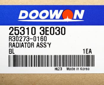 7 599 р. Радиатор KIA Sorento (02-) DOOWON DOOWON 25310-3e030  с доставкой в г. Кемерово. Увеличить фотографию 5