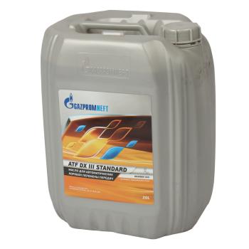 7 999 р. Масло трансмиссионное ATF DX III Standart 20л GAZPROMNEFT GAZPROMNEFT 253650141  с доставкой в г. Кемерово. Увеличить фотографию 1