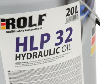 4 749 р. Масло гидравлическое HYDRAULIC HLP 32 20л ROLF ROLF 322481  с доставкой в г. Кемерово. Увеличить фотографию 2