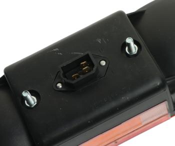 399 р. Фонарь задний ГАЗ левый (2 болта) 12V АВТОСФЕРА АвтоСфера 355.3317-03  с доставкой в г. Кемерово. Увеличить фотографию 3