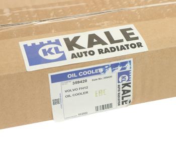 12 999 р. Радиатор масляный VOLVO FH12,FM12 KALE KALE 359420  с доставкой в г. Кемерово. Увеличить фотографию 4