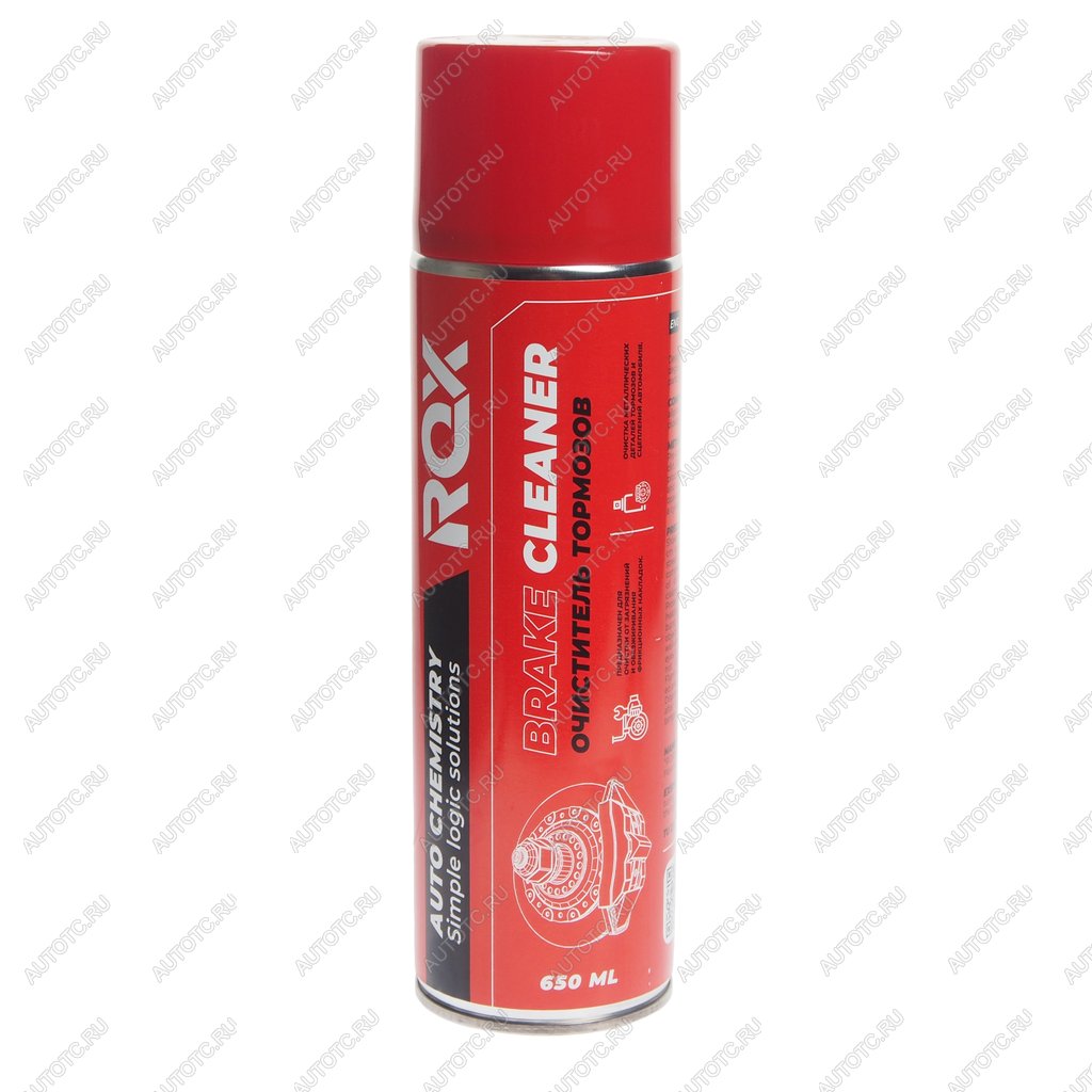 286 р. Очиститель тормозов 650мл BRAKE CLEANER ROX ROX 4610173070144  с доставкой в г. Кемерово