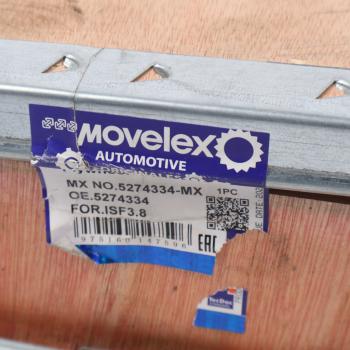 14 499 р. Маховик ГАЗ,КАМАЗ,ПАЗ дв.CUMMINS ISF 3.8,ISBe 150-185 127 зубьев MOVELEX MOVELEX 5274334-mx  с доставкой в г. Кемерово. Увеличить фотографию 6