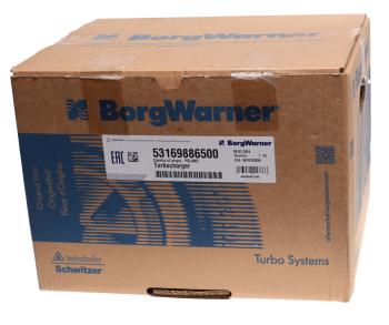 67 999 р. Турбокомпрессор MAN дв.D0834LFL10 BORG WARNER № BORG WARNER 53169886500  с доставкой в г. Кемерово. Увеличить фотографию 7