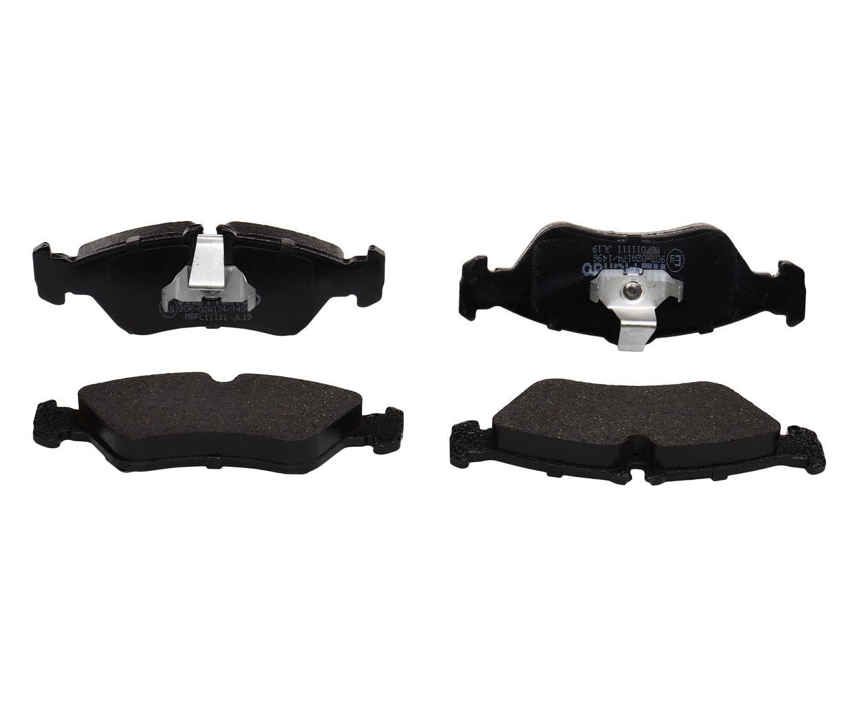 1 389 р. Колодки тормозные MERCEDES W460,W463,Sprinter (901-904) VW LT (97-07) задние (4шт.) MANDO MANDO mbf011111  с доставкой в г. Кемерово