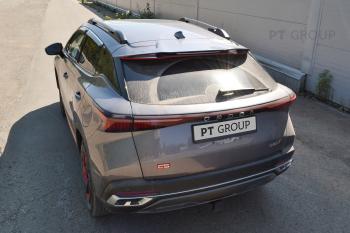 8 999 р. Рейлинги на крышу Petroil Tuning  Omoda C5 (2021-2025) (серебристый муар)  с доставкой в г. Кемерово. Увеличить фотографию 4