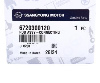 5 549 р. Шатун SSANGYONG Actyon (10-) (D20F) OE SSANGYONG 6720300120  с доставкой в г. Кемерово. Увеличить фотографию 3