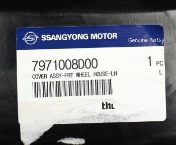 6 399 р. Подкрылок SSANGYONG Rexton (12-) (MT) передний левый OE SSANGYONG 7971008d00  с доставкой в г. Кемерово. Увеличить фотографию 4