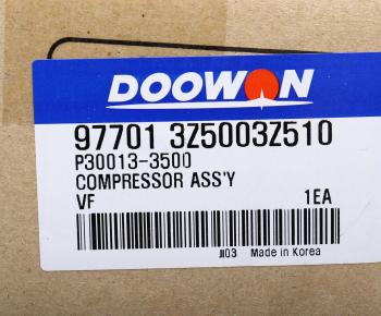 28 999 р. Компрессор HYUNDAI i40 (12-) кондиционера DOOWON DOOWON 97701-3z500  с доставкой в г. Кемерово. Увеличить фотографию 6