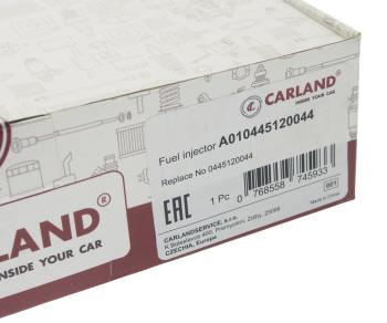 13 249 р. Форсунка MAN топливная CARLAND CARLAND a010445120044  с доставкой в г. Кемерово. Увеличить фотографию 4