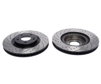 14 749 р. Диск тормозной HYUNDAI Sonata (15-) KIA Optima (15-) передний перфорированный комплект TAYGA TAYGA bdf075  с доставкой в г. Кемерово. Увеличить фотографию 1