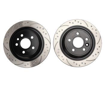 9 999 р. Диск тормозной FORD Mondeo (07-),Kuga (08-),Galaxy (06-),S-Max задний перфорированный комплект TAYGA TAYGA bdf242 TAYGA bdf242  с доставкой в г. Кемерово. Увеличить фотографию 2