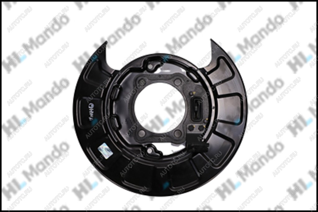 12 549 р. Щит тормоза HYUNDAI Santa Fe (05-) задний левый (с колодками) MANDO MANDO ex582502b000 MANDO ex582502b000  с доставкой в г. Кемерово