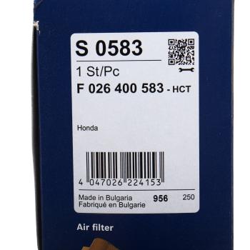 1 649 р. Фильтр воздушный HONDA CR-V (15-) BOSCH BOSCH f026400583  с доставкой в г. Кемерово. Увеличить фотографию 3