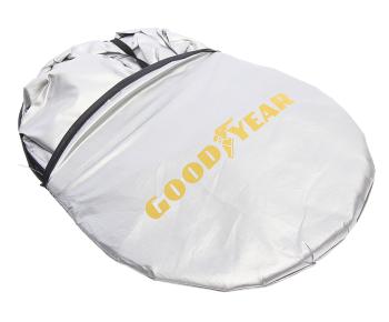 699 р. Шторка автомобильная универсальная 153x75см складная в чехле GOODYEAR GOODYEAR gy005301  с доставкой в г. Кемерово. Увеличить фотографию 1