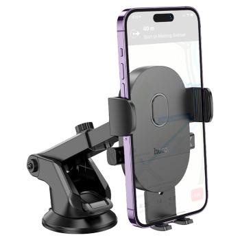 399 р. Держатель телефона универсальный HOCO HOCO h19 black HOCO h19 black  с доставкой в г. Кемерово. Увеличить фотографию 3