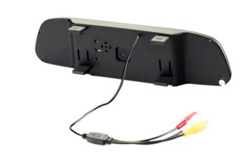 4 749 р. Монитор универсальный в зеркале INTERPOWER INTERPOWER ip mirror 5hd  с доставкой в г. Кемерово. Увеличить фотографию 2
