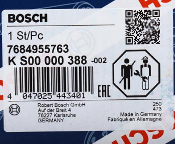 48 999 р. Насос гидроусилителя VOLVO B9,FH16,FM9 BOSCH BOSCH ks00000388  с доставкой в г. Кемерово. Увеличить фотографию 6