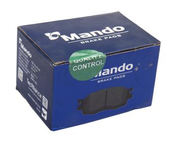 949 р. Колодки тормозные MERCEDES C (W201,W202) задние (4шт.) MANDO MANDO mbf010185  с доставкой в г. Кемерово. Увеличить фотографию 4