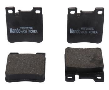 1 389 р. Колодки тормозные MERCEDES 140,210 задние (4шт.) MANDO MANDO mbf010186 MANDO mbf010186  с доставкой в г. Кемерово. Увеличить фотографию 1