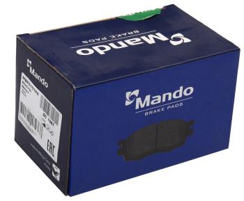 2 899 р. Колодки тормозные RENAULT Laguna (95-03),Megane 1 (1.62.01.9D) передние (4шт.) MANDO MANDO mbf015162  с доставкой в г. Кемерово. Увеличить фотографию 4