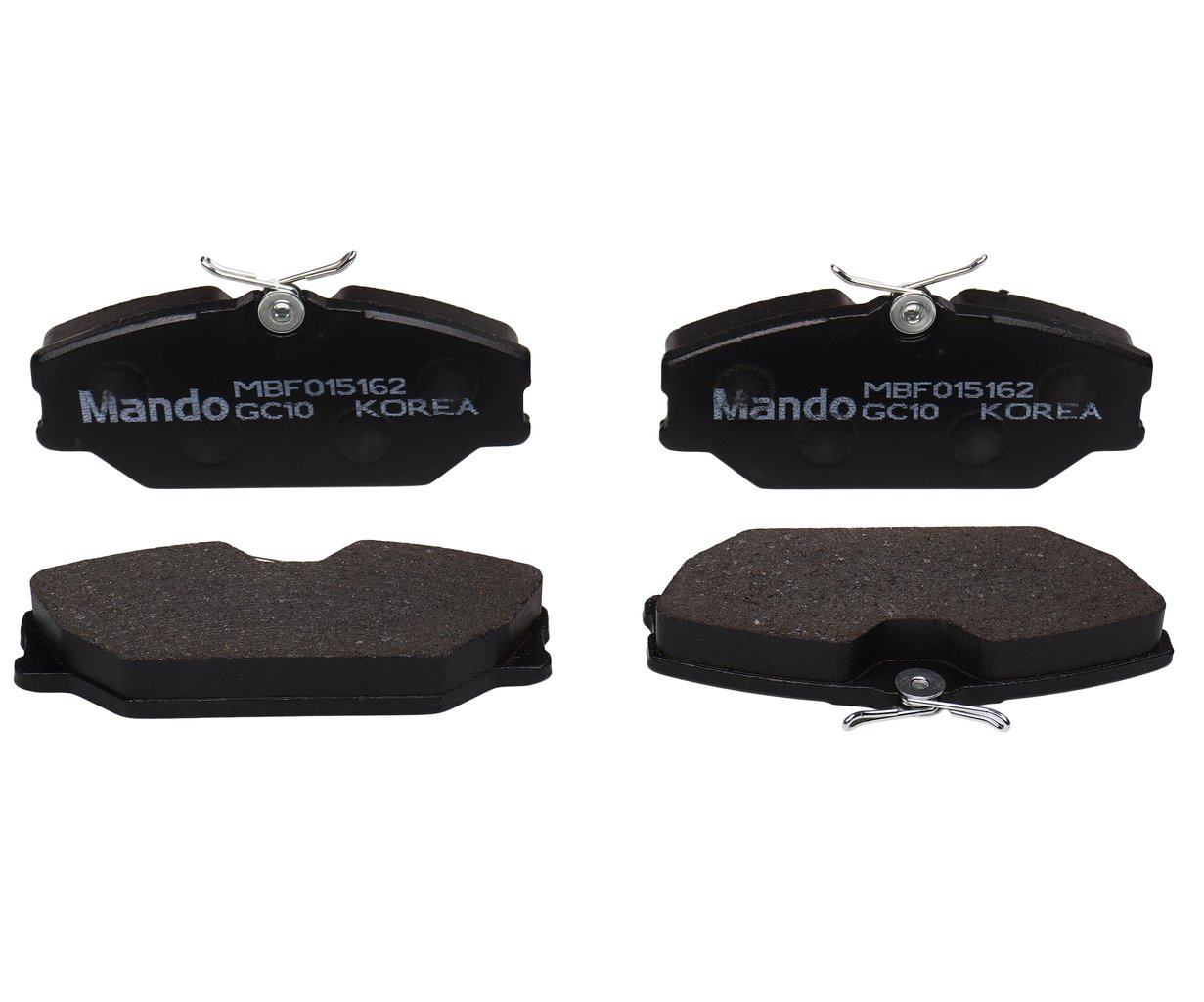 2 899 р. Колодки тормозные RENAULT Laguna (95-03),Megane 1 (1.62.01.9D) передние (4шт.) MANDO MANDO mbf015162  с доставкой в г. Кемерово