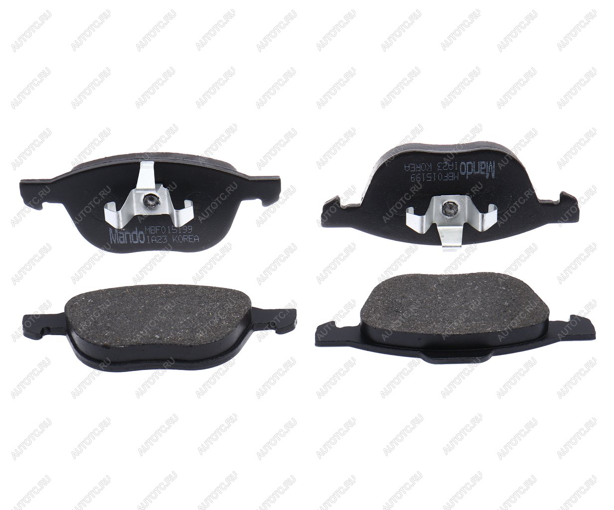 2 499 р. Колодки тормозные FORD Kuga (11-) передние (4шт.) MANDO MANDO mbf015199 MANDO mbf015199  с доставкой в г. Кемерово