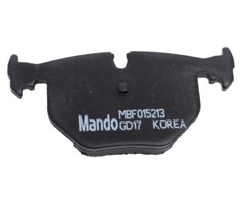 2 199 р. Колодки тормозные BMW 7 (E65,66) задние (4шт.) MANDO MANDO mbf015213  с доставкой в г. Кемерово. Увеличить фотографию 3