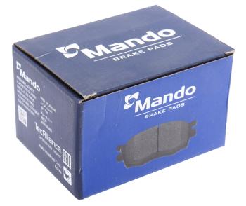 1 699 р. Колодки тормозные HYUNDAI Accent KIA Rio (05-) задние (4шт.) MANDO MANDO mbf015219 MANDO mbf015219  с доставкой в г. Кемерово. Увеличить фотографию 5