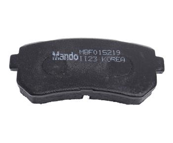 1 699 р. Колодки тормозные HYUNDAI Accent KIA Rio (05-) задние (4шт.) MANDO MANDO mbf015219 MANDO mbf015219  с доставкой в г. Кемерово. Увеличить фотографию 3