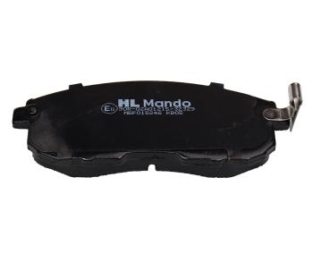 1 499 р. Колодки тормозные NISSAN Cube (08-),Tiida (04-) передние (4шт.) MANDO MANDO mbf015246 MANDO mbf015246  с доставкой в г. Кемерово. Увеличить фотографию 3