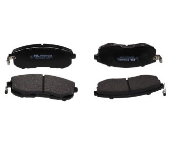 1 499 р. Колодки тормозные NISSAN Cube (08-),Tiida (04-) передние (4шт.) MANDO MANDO mbf015246 MANDO mbf015246  с доставкой в г. Кемерово. Увеличить фотографию 1