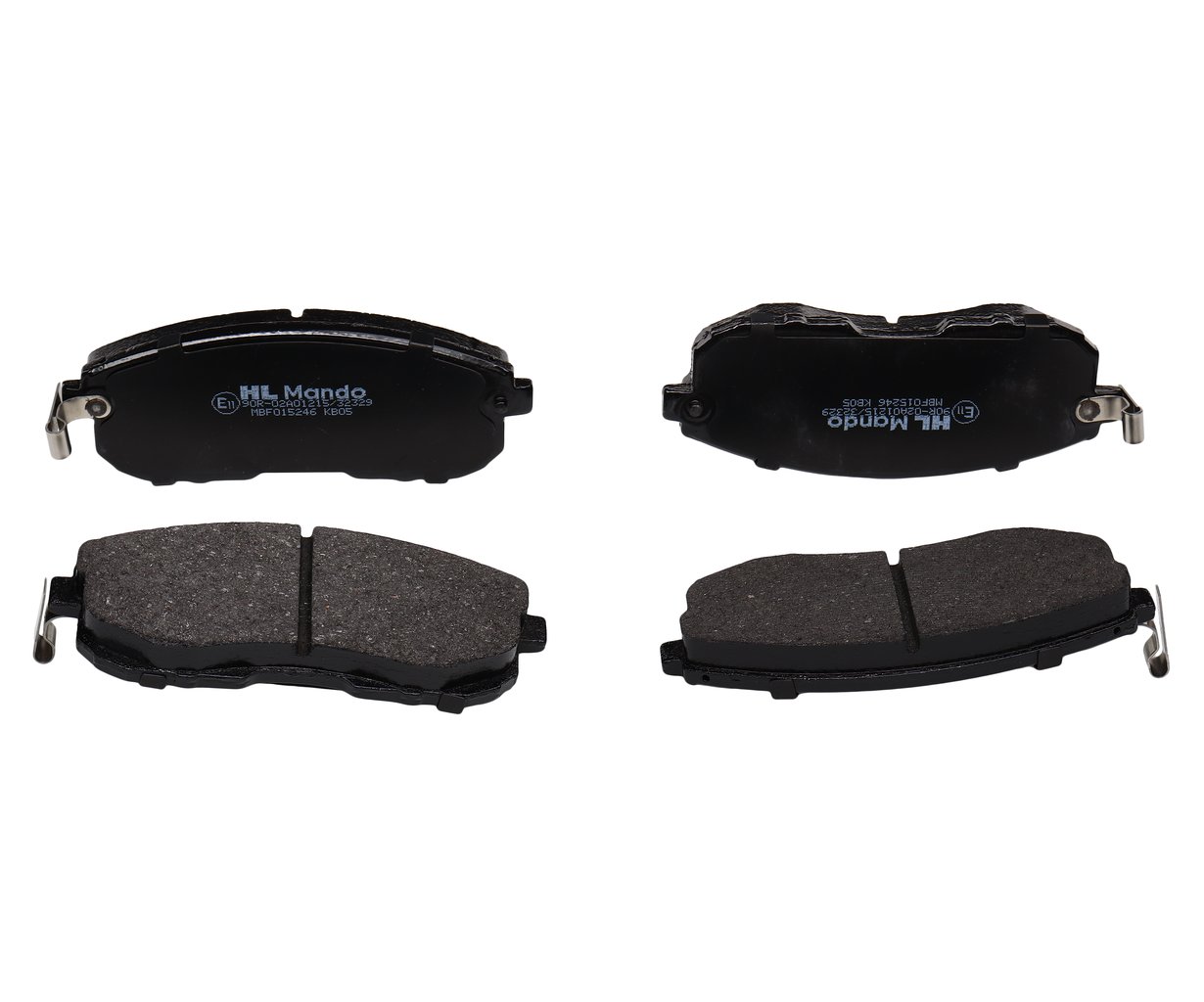 1 499 р. Колодки тормозные NISSAN Cube (08-),Tiida (04-) передние (4шт.) MANDO MANDO mbf015246 MANDO mbf015246  с доставкой в г. Кемерово