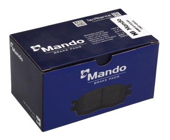 1 499 р. Колодки тормозные NISSAN Cube (08-),Tiida (04-) передние (4шт.) MANDO MANDO mbf015246 MANDO mbf015246  с доставкой в г. Кемерово. Увеличить фотографию 4