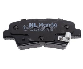 2 499 р. Колодки тормозные HYUNDAI Veloster (11-) задние (4шт.) MANDO MANDO mbf015263  с доставкой в г. Кемерово. Увеличить фотографию 4