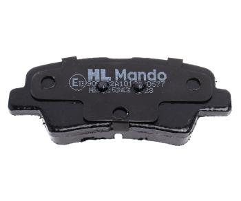 2 499 р. Колодки тормозные HYUNDAI Veloster (11-) задние (4шт.) MANDO MANDO mbf015263  с доставкой в г. Кемерово. Увеличить фотографию 3