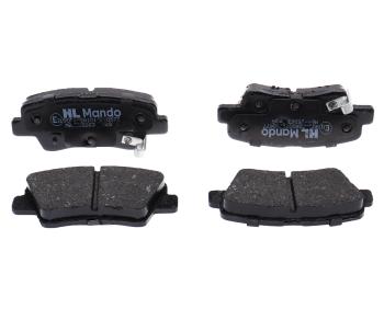 2 499 р. Колодки тормозные HYUNDAI Veloster (11-) задние (4шт.) MANDO MANDO mbf015263  с доставкой в г. Кемерово. Увеличить фотографию 1