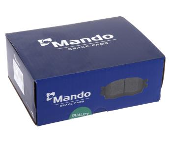 3 599 р. Колодки тормозные AUDI A6 (3.0),Allroad (00-) с датчиком передние (4шт.) MANDO MANDO mbf015369 MANDO mbf015369  с доставкой в г. Кемерово. Увеличить фотографию 6